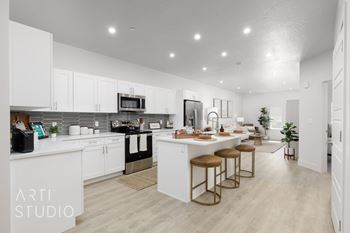 Cabinetry in kitchen